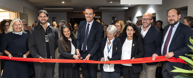 Bandeau inauguration maison Malte